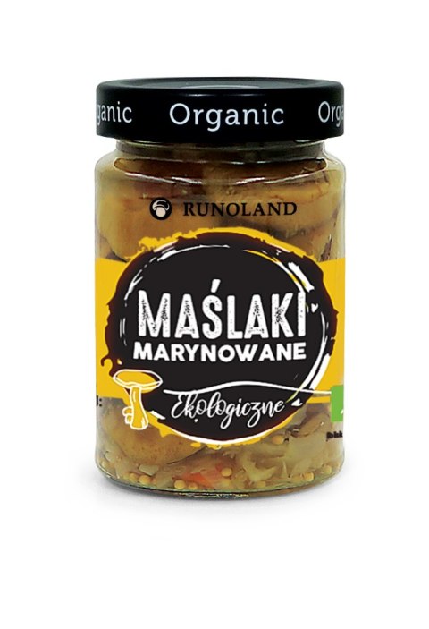 MAŚLAKI MARYNOWANE BIO 300 g - RUNOLAND RUNOLAND (grzyby, zupy, przetwory)