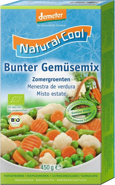 MIX WARZYW MROŻONYCH DEMETER BIO 450 g - NATURAL COOL NATURAL COOL (MROŻONKI - owoce i warzywa)