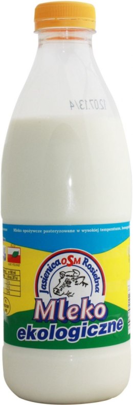 MLEKO ŚWIEŻE 2 % BIO 0,9 L (BUTELKA) - JASIENICA JASIENICA (nabiał z mleka krowiego)