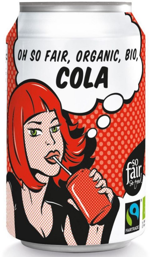 COLA FAIR TRADE BIO 330 ml - OXFAM OXFAM FAIR TRADE (FT) (kawy i inne produkty FT)