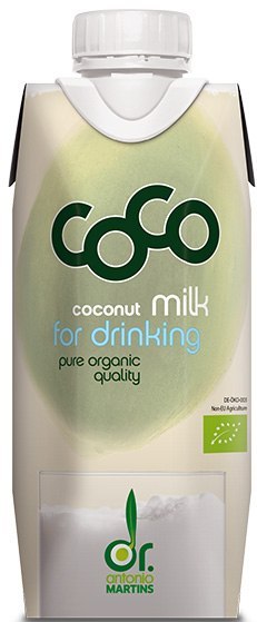 NAPÓJ KOKOSOWY BIO 330 ml - COCO (DR MARTINS) COCO DR. MARTINS (wody kokosowe, napoje kokosowe)