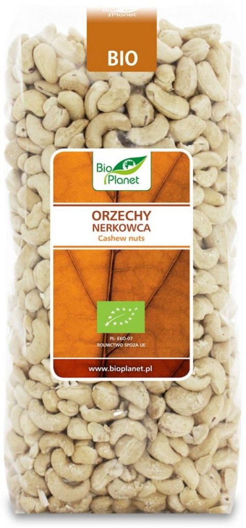 ORZECHY NERKOWCA BIO 1 kg - BIO PLANET BIO PLANET - seria BRĄZOWA (orzechy i pestki)