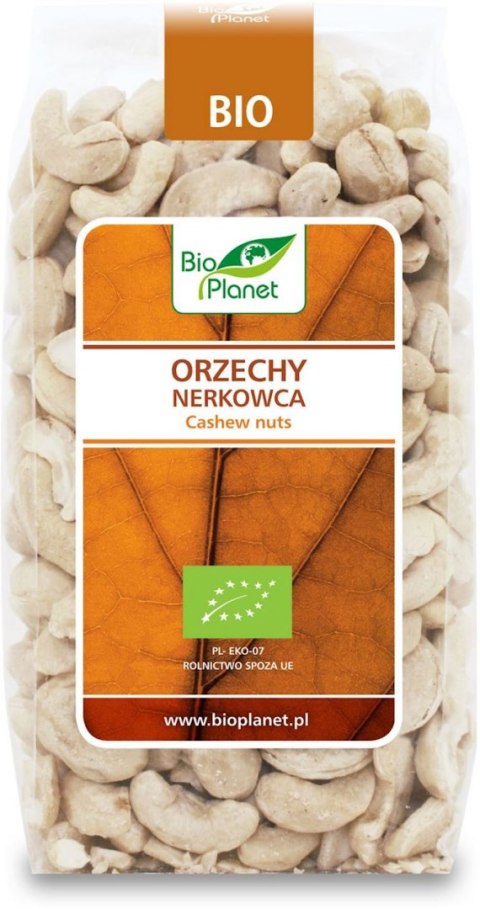 ORZECHY NERKOWCA BIO 350 g - BIO PLANET BIO PLANET - seria BRĄZOWA (orzechy i pestki)