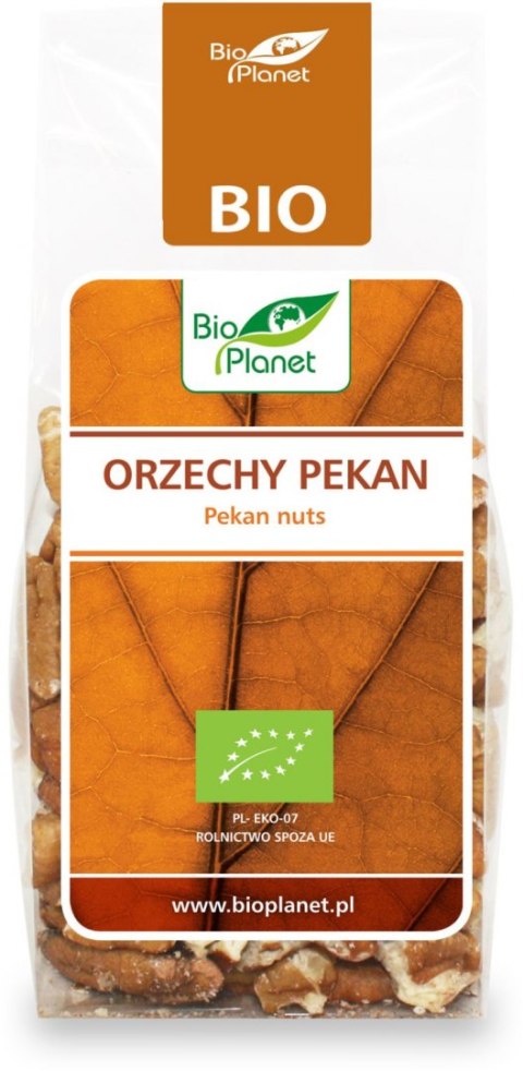 ORZECHY PEKAN BIO 100 g - BIO PLANET BIO PLANET - seria BRĄZOWA (orzechy i pestki)