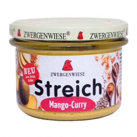 PASTA SŁONECZNIKOWA Z MANGO I CURRY BEZGLUTENOWA BIO 180 g - ZWERGENWIESE ZWERGENWIESE (pasty, musy, sosy)