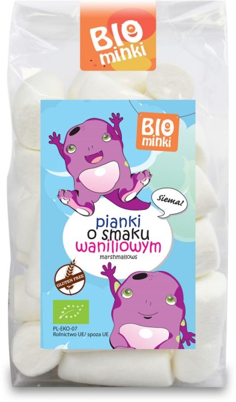 PIANKI O SMAKU WANILIOWYM BEZGLUTENOWE BIO 100 g - BIOMINKI BIOMINKI (przekąski dla dzieci, kaszki)