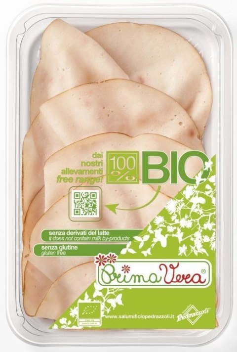 PIERŚ Z INDYKA GOTOWANA PLASTRY BEZGLUTENOWA BIO 70 g - PRIMAVERA PRIMAVERA (wędliny wieprzowe)