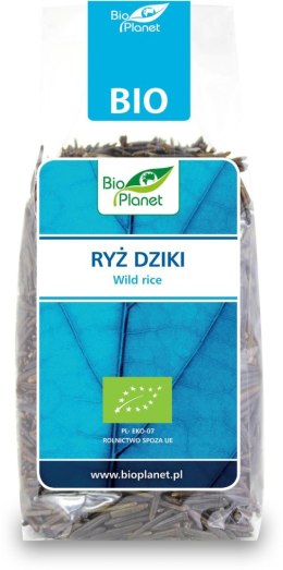 RYŻ DZIKI BIO 250 g - BIO PLANET BIO PLANET - seria NIEBIESKA (ryże, kasze, ziarna)
