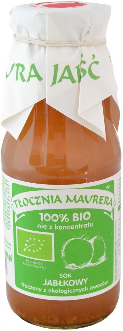 SOK JABŁKOWY NFC BIO 300 ml - TŁOCZNIA MAURERA TŁOCZNIA MAURERA (soki)