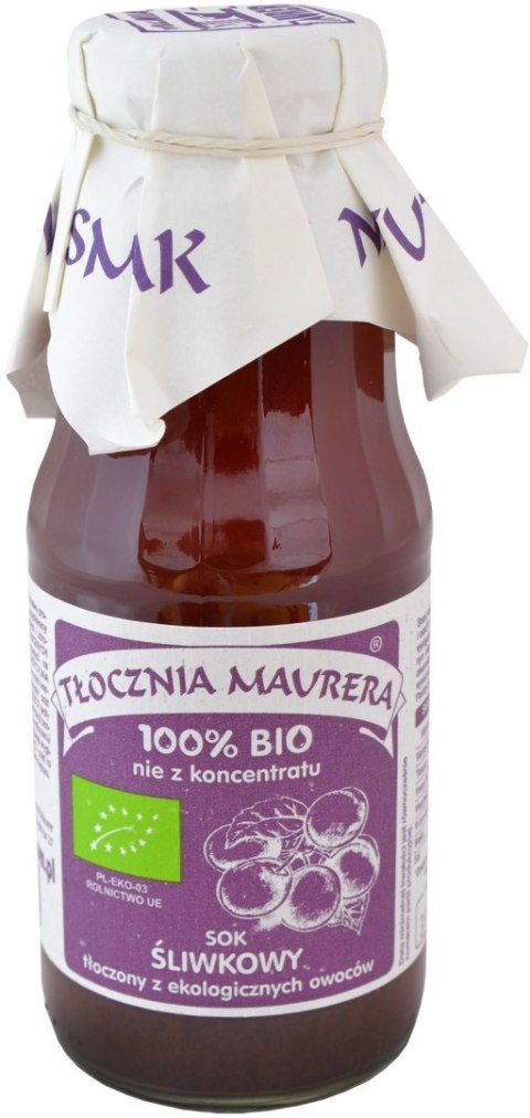 SOK ŚLIWKOWY NFC BIO 300 ml - TŁOCZNIA MAURERA TŁOCZNIA MAURERA (soki)