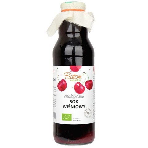 SOK WIŚNIOWY NFC BIO 750 ml - BATOM BATOM (oleje, soki, sole kąpielowe)