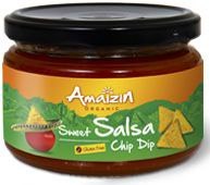 SOS SALSA ŁAGODNY BEZGLUTENOWY BIO 260 g - AMAIZIN AMAIZIN (napoje kokosowe, tortilla, chipsy, inne)