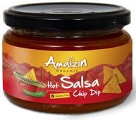 SOS SALSA PIKANTNY BEZGLUTENOWY BIO 260 g - AMAIZIN AMAIZIN (napoje kokosowe, tortilla, chipsy, inne)