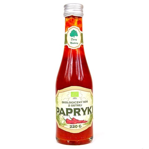 SOS Z OSTREJ PAPRYKI CHILI BIO 220 g - DARY NATURY DARY NATURY - inne BIO