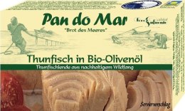 TUŃCZYK BONITO W BIO OLIWIE Z OLIWEK EXTRA VIRGIN 120 g (90 g) - PAN DO MAR PAN DO MAR (rybołówstwo zrównoważone)