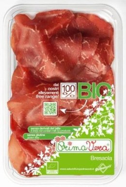 SZYNKA WOŁOWA DOJRZEWAJĄCA (BRESAOLA) PLASTRY BEZGLUTENOWA BIO 70 g - PRIMAVERA PRIMAVERA (wędliny wieprzowe)