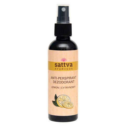 ANTYPERSPIRANT - DEZODORANT CYTRYNA 80 ml - SATTVA (AYURVEDA) SATTVA (kadzidła, kosmetyki)