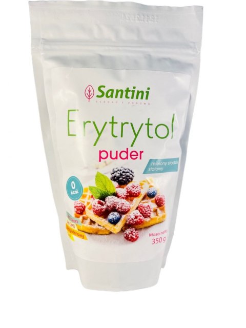 ERYTRYTOL PUDER BEZGLUTENOWY 350 g - SANTINI SANTINI (ksylitol, gurmy do żucia SPRY)