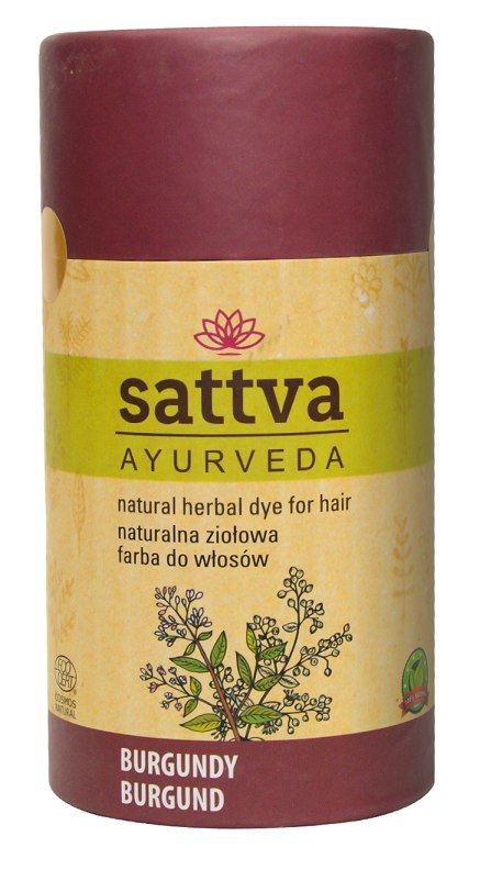 HENNA BURGUND ECO 150 g - SATTVA (AYURVEDA) SATTVA (kadzidła, kosmetyki)