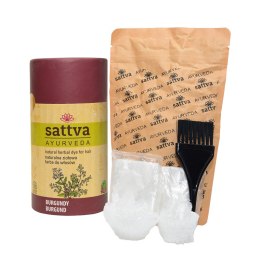 HENNA BURGUND ECO 150 g - SATTVA (AYURVEDA) SATTVA (kadzidła, kosmetyki)