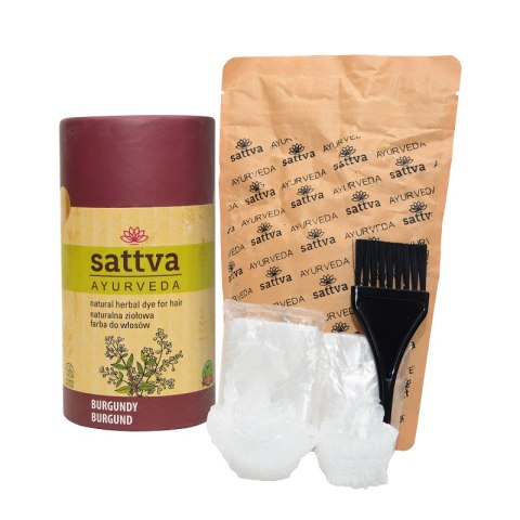 HENNA BURGUND ECO 150 g - SATTVA (AYURVEDA) SATTVA (kosmetyki ajurwedyjskie, kadzidełka)