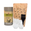 HENNA CIEMNY POPIELATY BLOND ECO 150 g - SATTVA (AYURVEDA) SATTVA (kadzidła, kosmetyki)