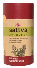 HENNA CZERWONE WINO ECO 150 g - SATTVA (AYURVEDA) SATTVA (kadzidła, kosmetyki)