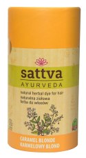 HENNA KARMELOWY BLOND ECO 150 g - SATTVA (AYURVEDA) SATTVA (kadzidła, kosmetyki)