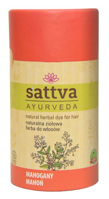 HENNA MAHOŃ ECO 150 g - SATTVA (AYURVEDA)