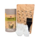 HENNA POPIELATY BLOND ECO 150 g - SATTVA (AYURVEDA) SATTVA (kadzidła, kosmetyki)