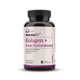 KOLAGEN + KWAS HIALURONOWY BEZGLUTENOWY 90 KAPSUŁEK - PHARMOVIT (CLASSIC) PHARMOVIT (suplementy diety)