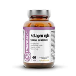 KOLAGEN RYBI COMPLEX BEZGLUTENOWY 60 KAPSUŁEK - PHARMOVIT (CLEAN LABEL) PHARMOVIT (suplementy diety)