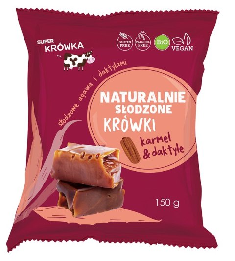 KRÓWKI O SMAKU KARMELU I LIMONKI BEZMLECZNE BEZGLUTENOWE BIO 150 g - ME GUSTO (SUPER KRÓWKA) ME GUSTO (krówki wegańskie, czekolady, wafelki)