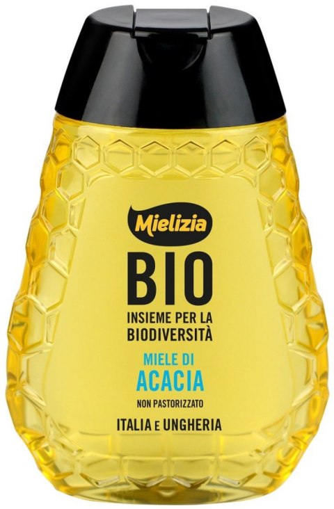 MIÓD NEKTAROWY AKACJOWY BIO Z DOZOWNIKIEM 250 g - MIELIZIA MIELIZIA (miody,ciastka,batoniki, musy)