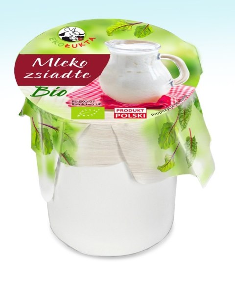 ZSIADŁE MLEKO BIO 300 g - EKO ŁUKTA (PRODUKT SEZONOWY) EKO ŁUKTA (nabiał z mleka krowiego)
