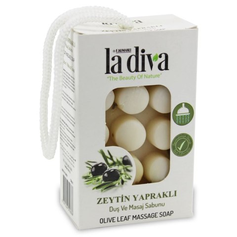 MYDŁO DO MASAŻU OLIWKOWE 120 g - LA DIVA LA DIVA (mydła)