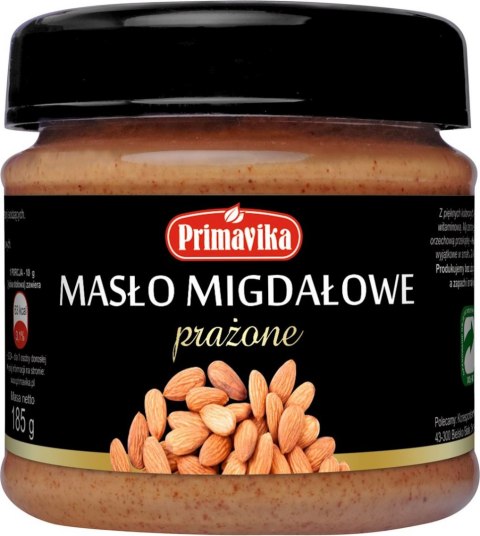 PASTA Z PRAŻONYCH MIGDAŁÓW BEZGLUTENOWA 185 g - PRIMAVIKA PRIMAVIKA (przetwory i pasty vege)