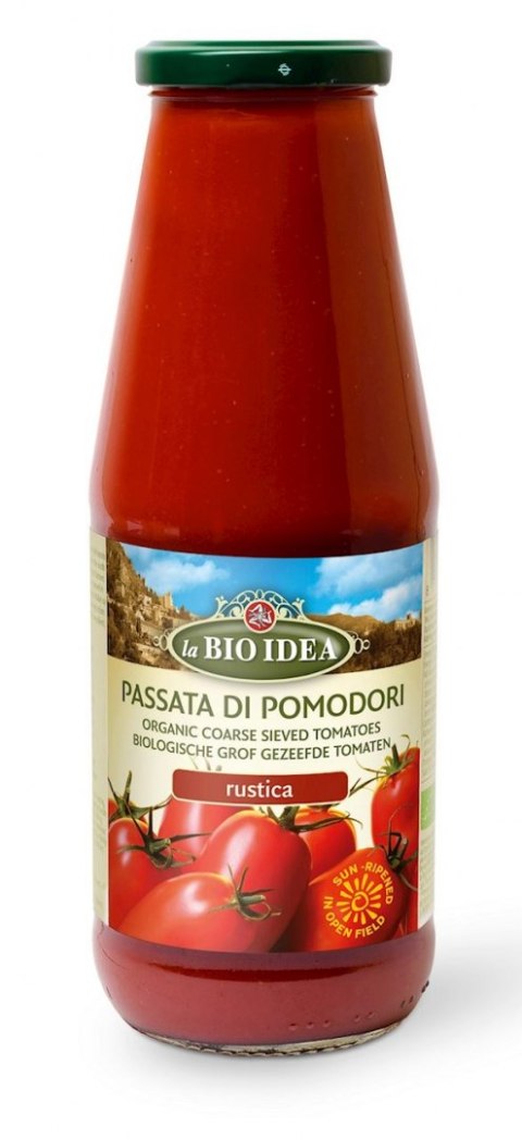 SOS POMIDOROWY PASSATA RUSTICA BIO 680 g - LA BIO IDEA LA BIO IDEA (makarony, strączkowe,sosy pomidorowe)