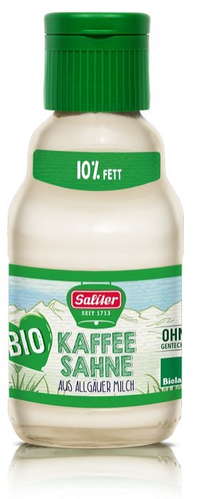 ŚMIETANKA DO KAWY 10 % BIO 165 g - SALITER SALITER (śmietanka do kawy)