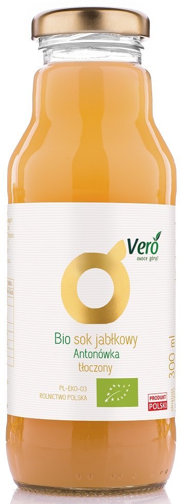 SOK JABŁKOWY ANTONÓWKA NFC BIO 300 ml - VERO VERO (soki)