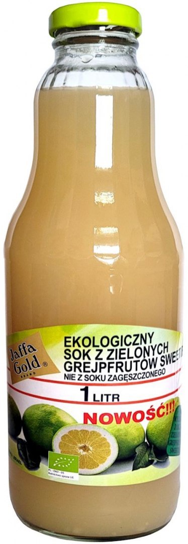 SOK Z ZIELONYCH GREJPFRUTÓW SWEETIE NFC BIO 1 L - JAFFA GOLD JAFFA GOLD (soki owocowe)