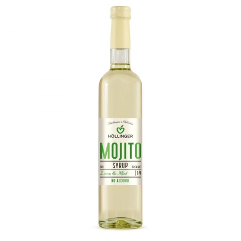 SYROP DO DRINKÓW I KOKTAJLI MOJITO BIO 500 ml - HOLLINGER HOLLINGER (soki, nektary, napoje, syropy)