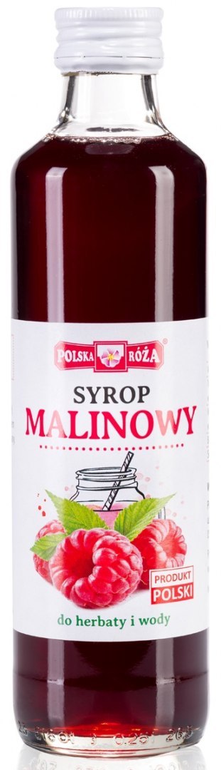 SYROP MALINOWY 250 ml - POLSKA RÓŻA POLSKA RÓŻA (soki owocowe, syropy, shoty)