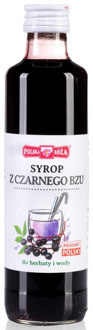 SYROP Z CZARNEGO BZU 250 ml - POLSKA RÓŻA POLSKA RÓŻA (soki owocowe, syropy, shoty)