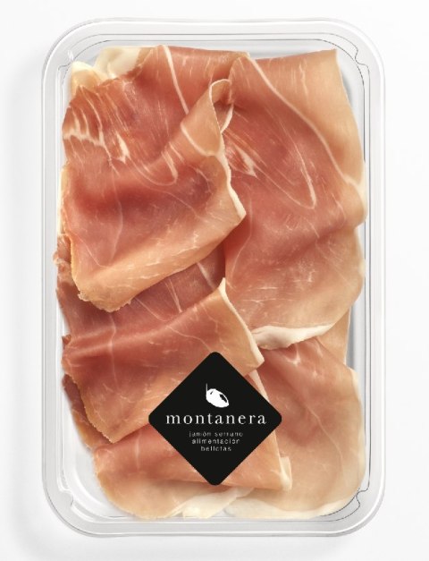 SZYNKA DOJRZEWAJĄCA (JAMON SERRANO BELLOTA) BIO 70 g - PRIMAVERA (MONTANERA) PRIMAVERA (wędliny wieprzowe)