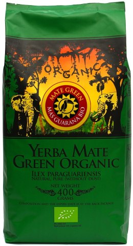 YERBA MATE GREEN MAS GUARANA BIO 400 g - ORGANIC MATE GREEN ORGANIC MATE GREEN (yerba mate)
