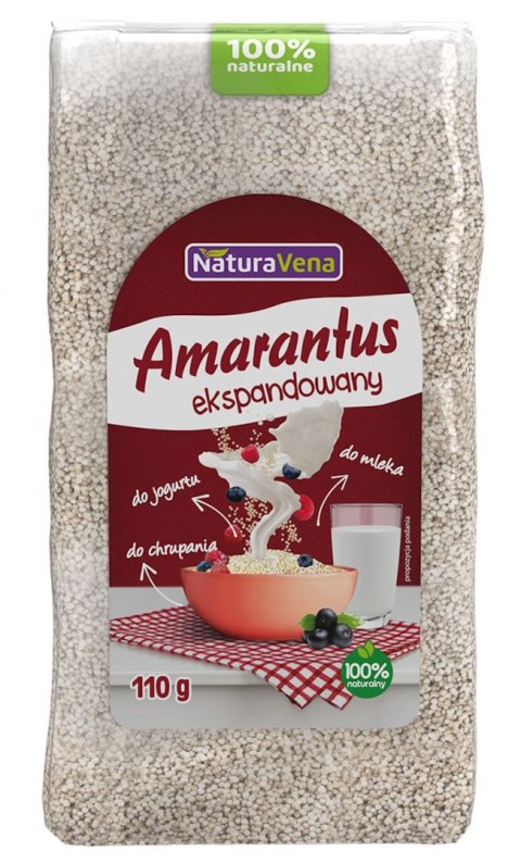 AMARANTUS EKSPANDOWANY 110 g - NATURAVENA NATURAVENA