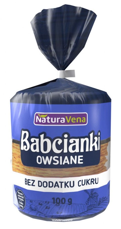 BABCIANKI OWSIANE BEZ DODATKU CUKRÓW 100 g - NATURAVENA NATURAVENA