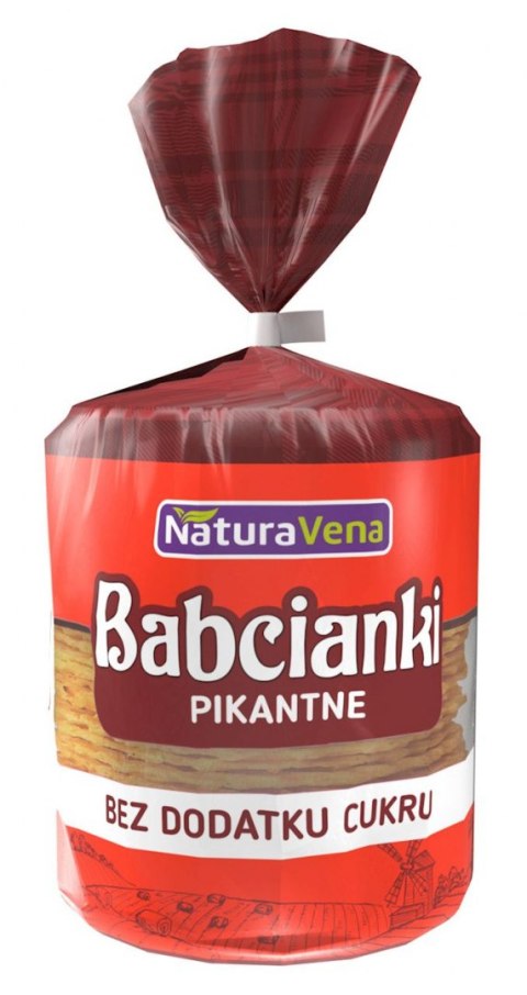 BABCIANKI PIKANTNE BEZ DODATKU CUKRÓW 110 g - NATURAVENA NATURAVENA