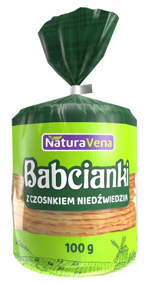 BABCIANKI Z CZOSNKIEM NIEDŹWIEDZIM 100 g - NATURAVENA NATURAVENA